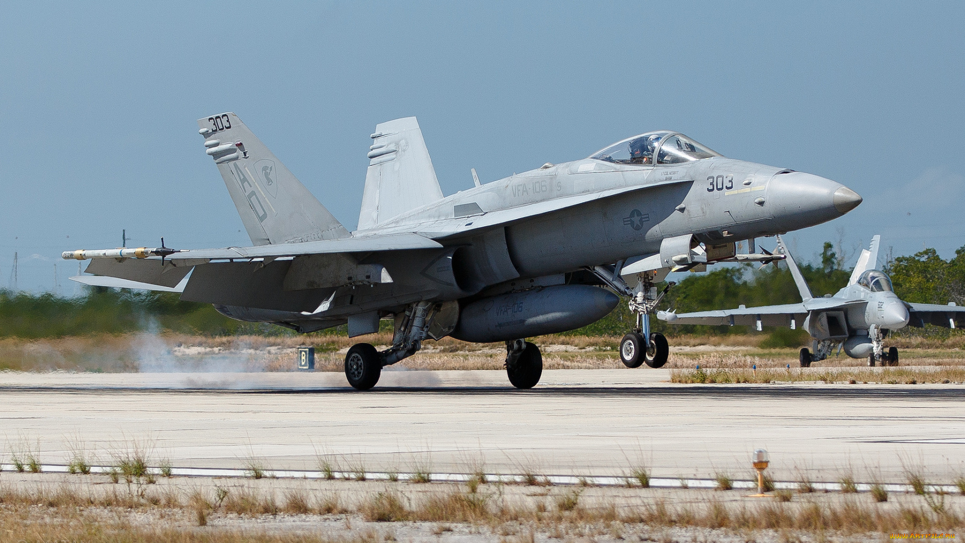 mcdonnell, douglas, fa-18c, hornet, авиация, боевые, самолёты, истребитель