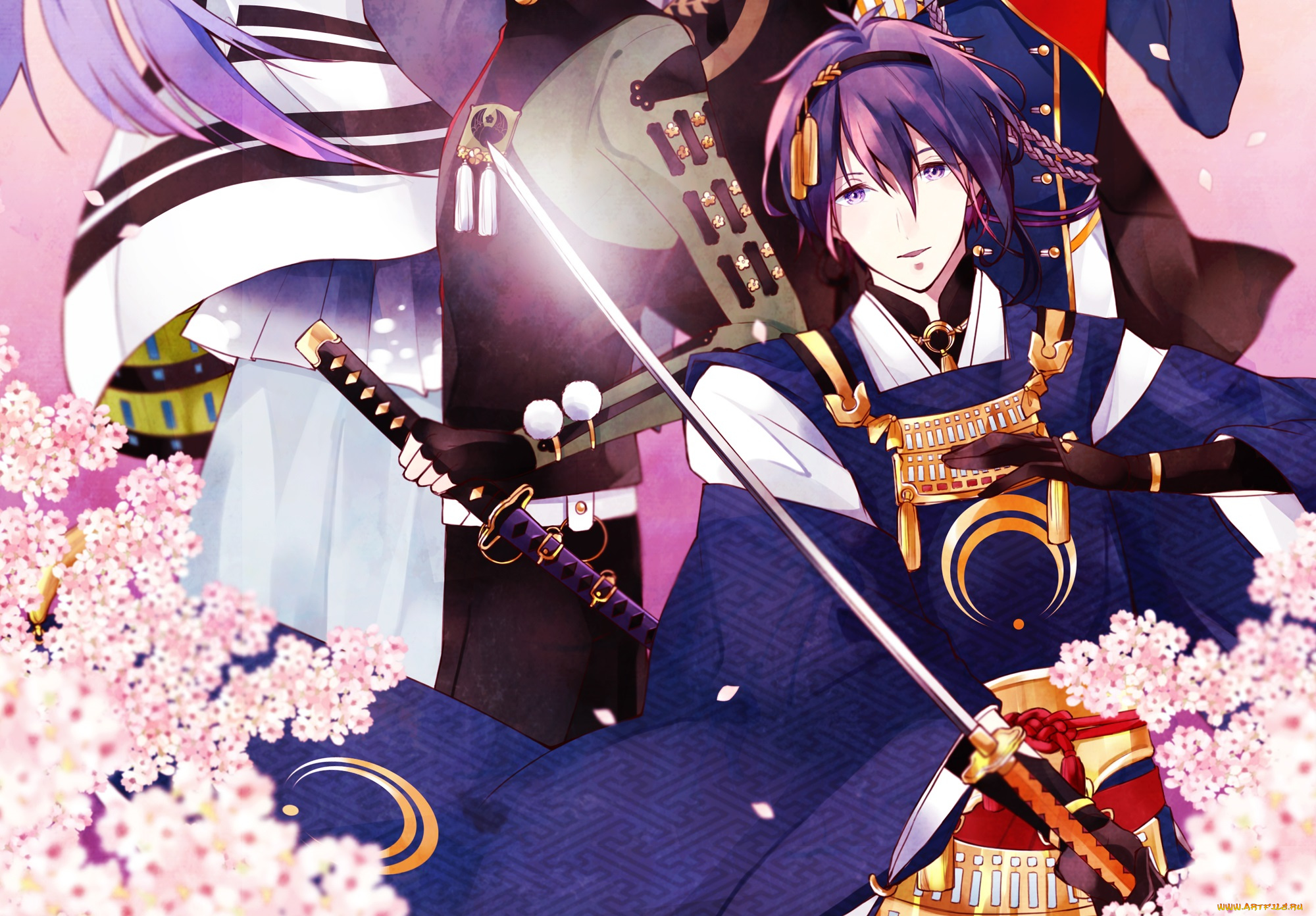 аниме, touken, ranbu, парень, touken, ranbu