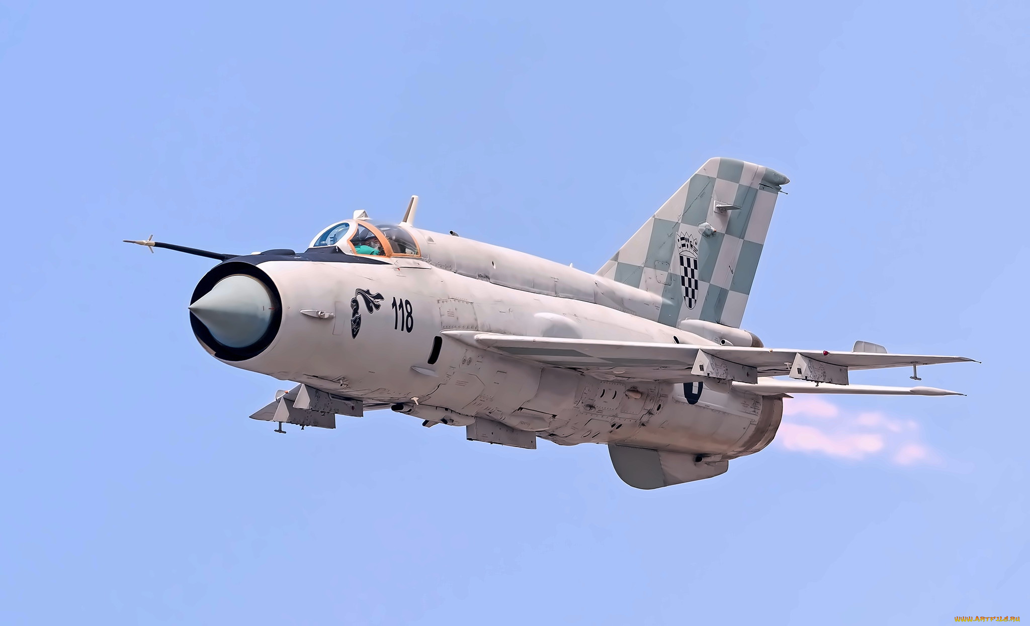 mig-21bis, авиация, боевые, самолёты, истребитель
