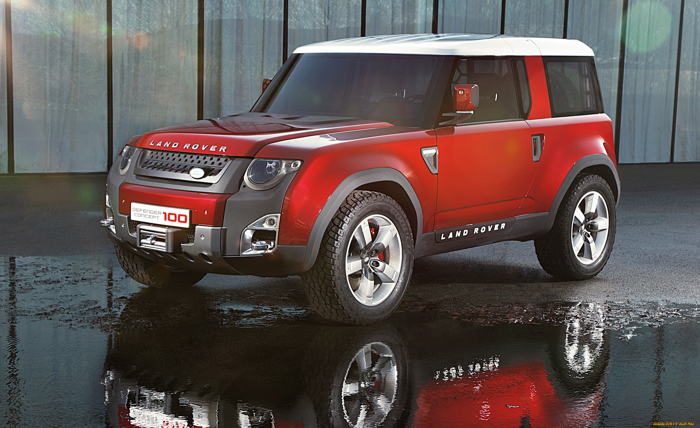 land-rover, defender, concept, 2016, автомобили, land-rover, defender, concept, 2016, улица