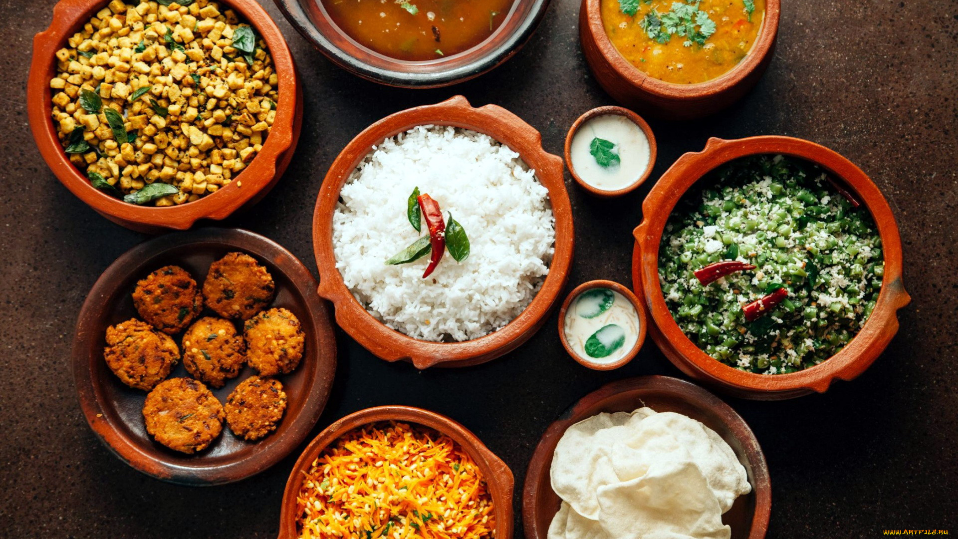еда, разное, кухня, индийская, соус, рис