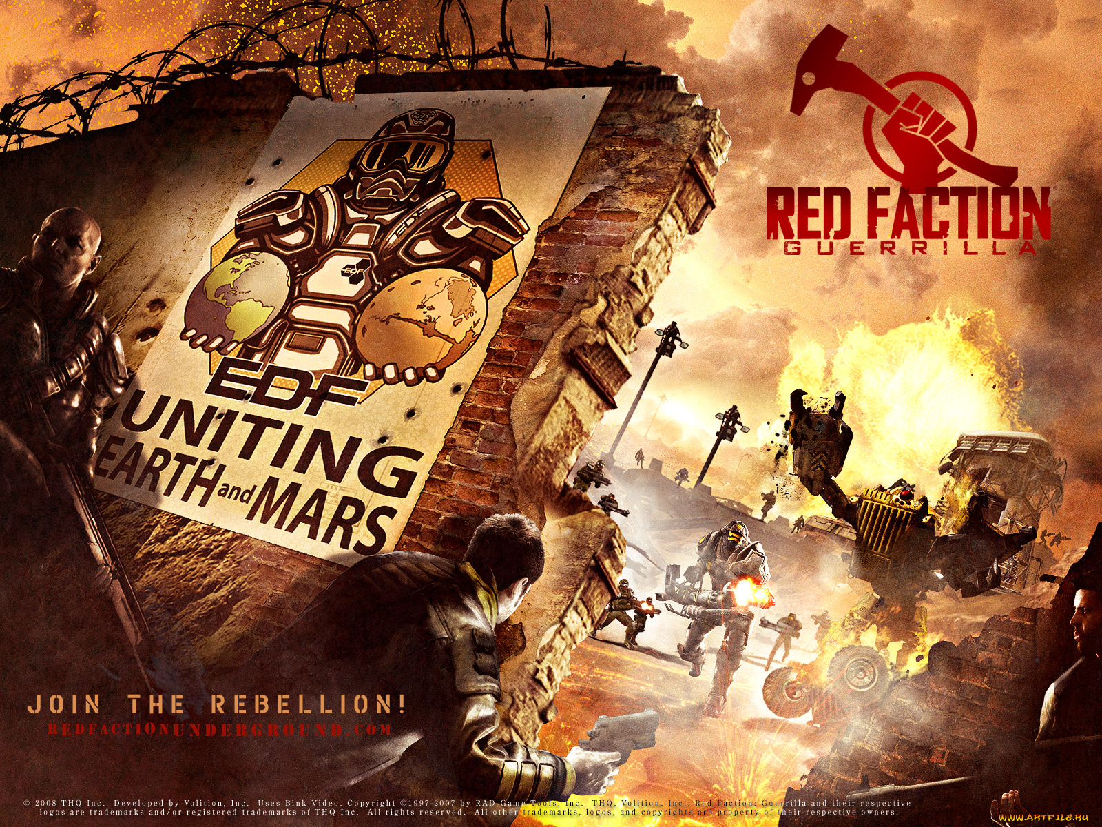 red, faction, guerrilla, видео, игры