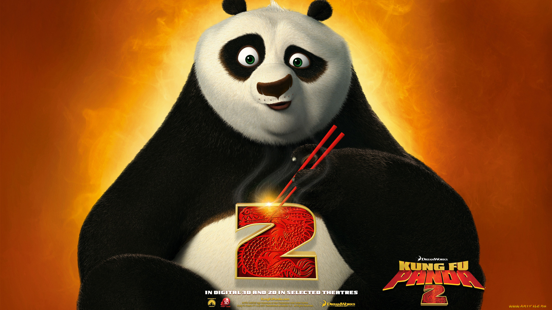 kung, fu, panda, мультфильмы