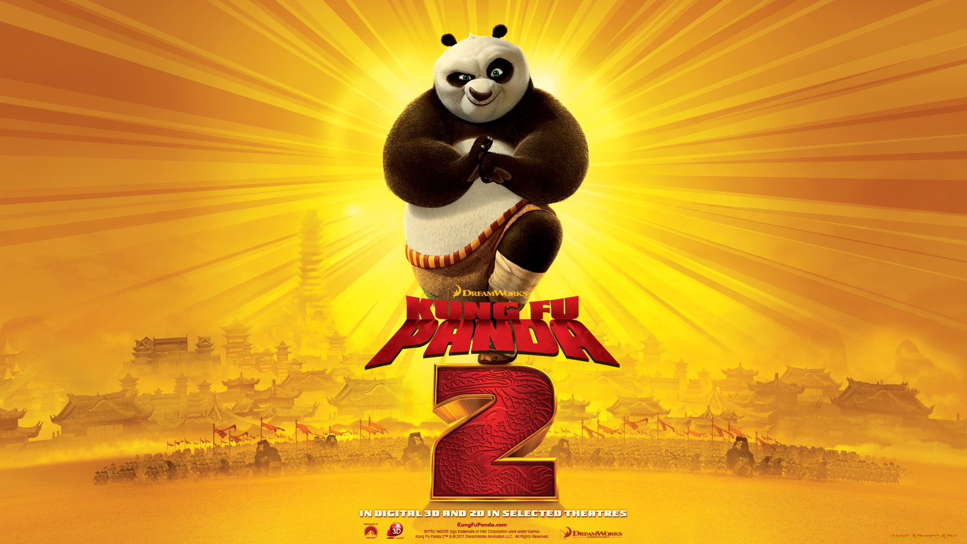 kung, fu, panda, мультфильмы