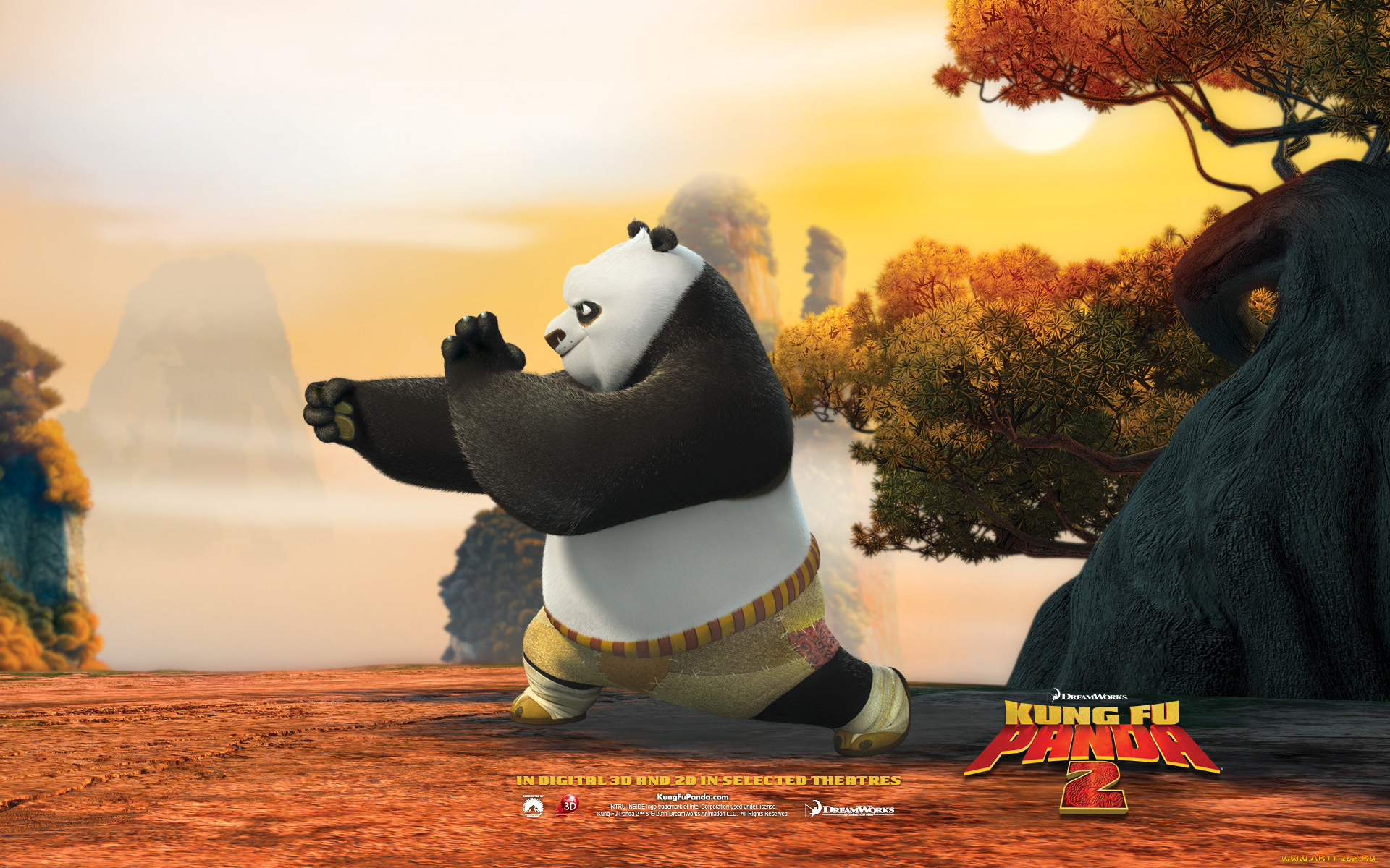 kung, fu, panda, мультфильмы