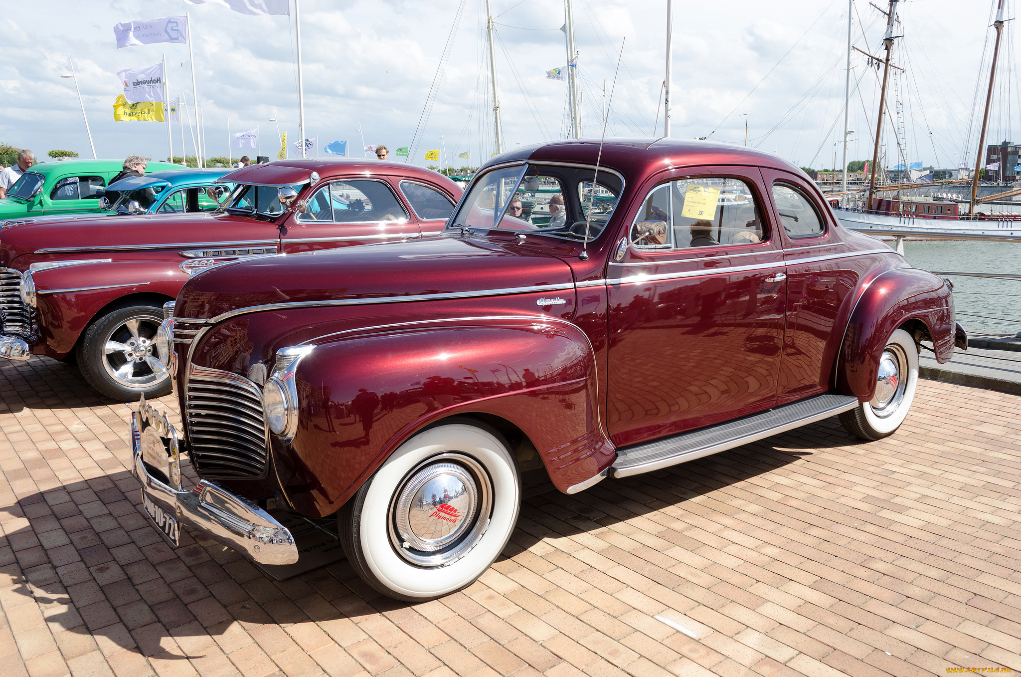 plymouth, p12, coupe, 1941, автомобили, выставки, и, уличные, фото, выставка, история, ретро, автошоу