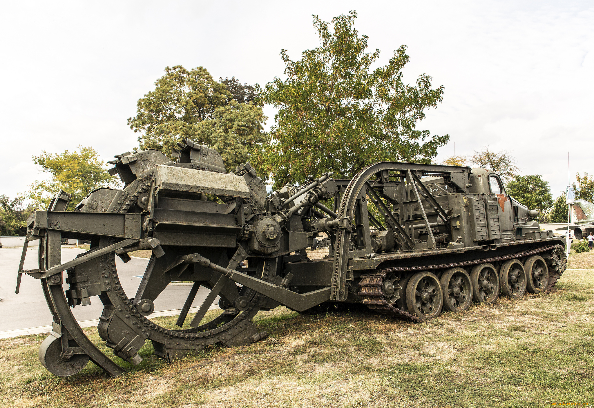 btm-1, m, trench, digger, техника, военная, техника, вооружение, музей