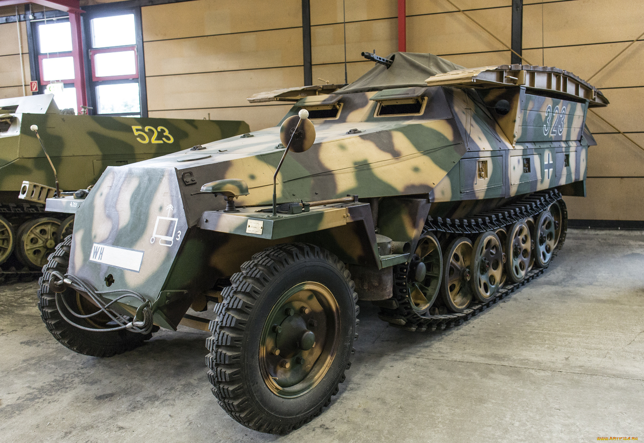 sdkfz, 2517, техника, военная, техника, вооружение, музей