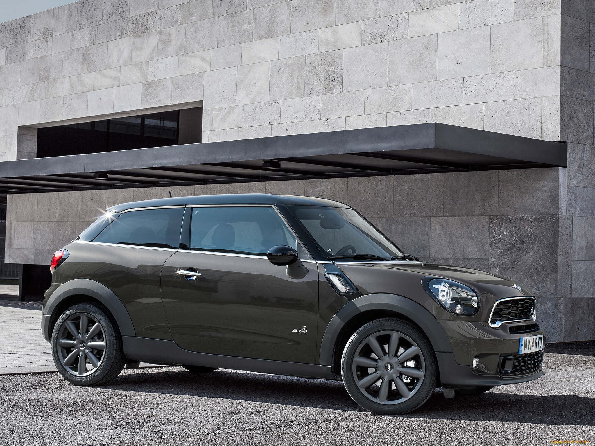 автомобили, mini, paceman, all4, темный, 2014г, r61, cooper, s