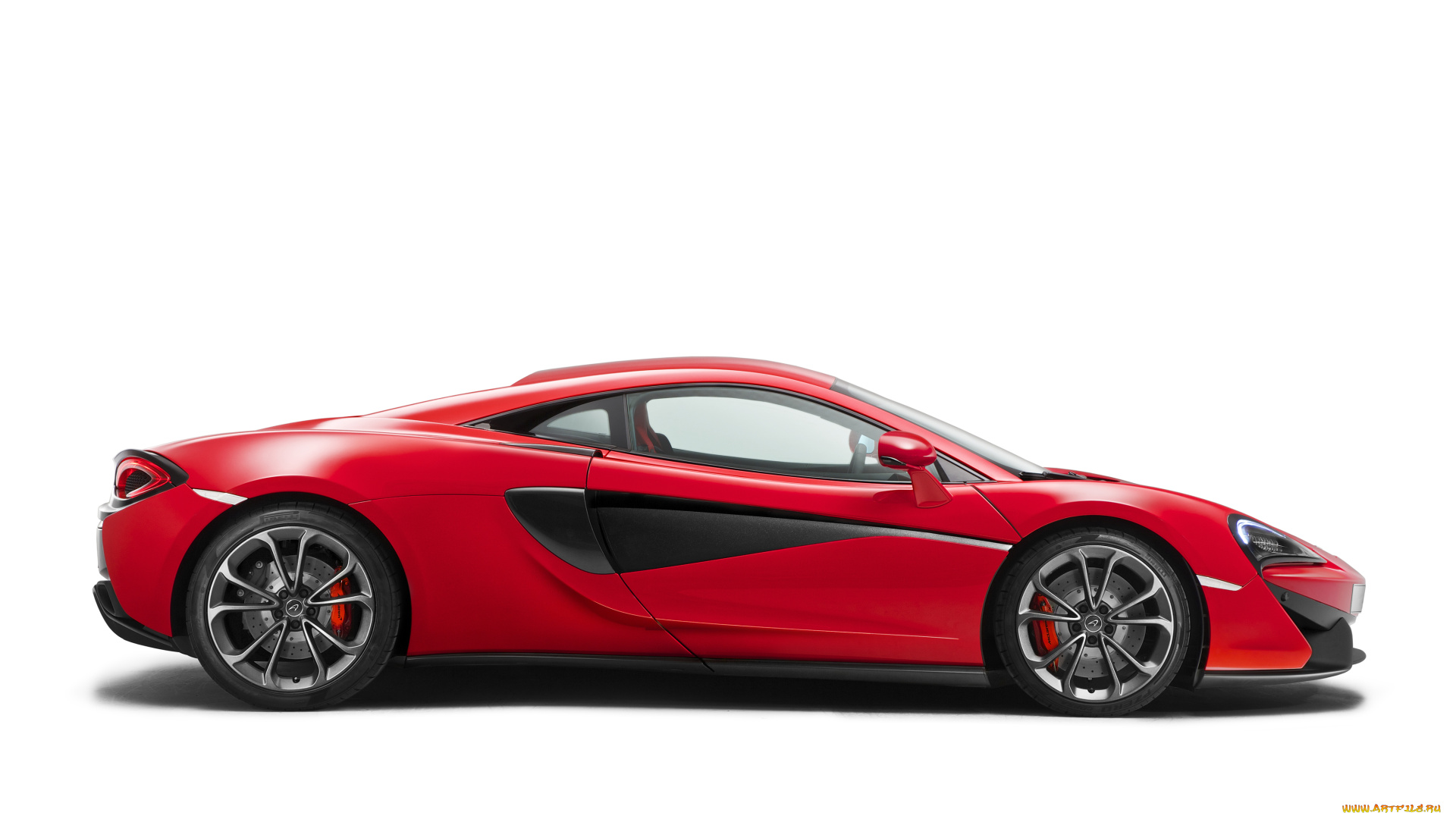 автомобили, mclaren, 2015г, coupе, 540c, красный