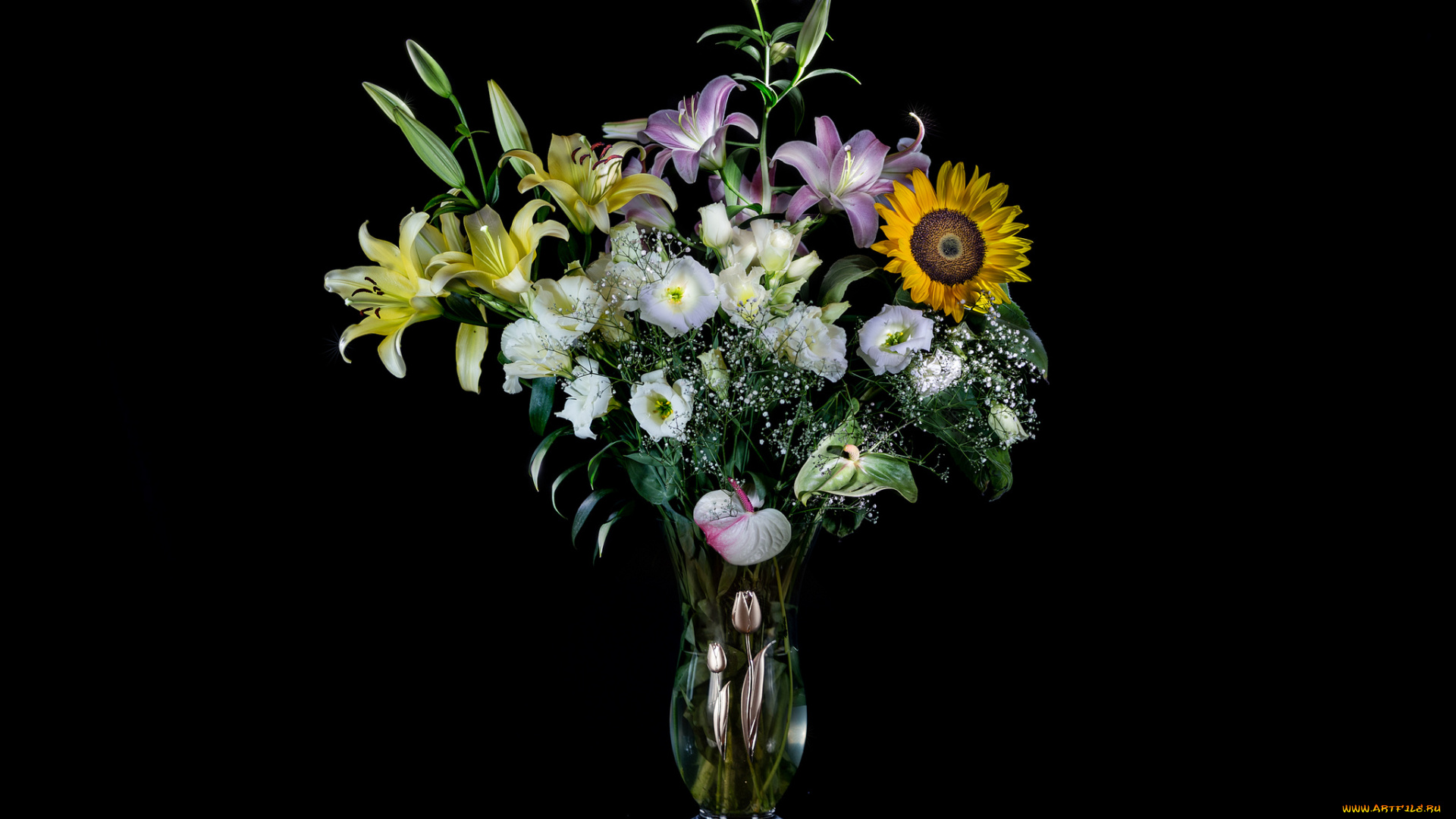 цветы, букеты, , композиции, букет, ваза