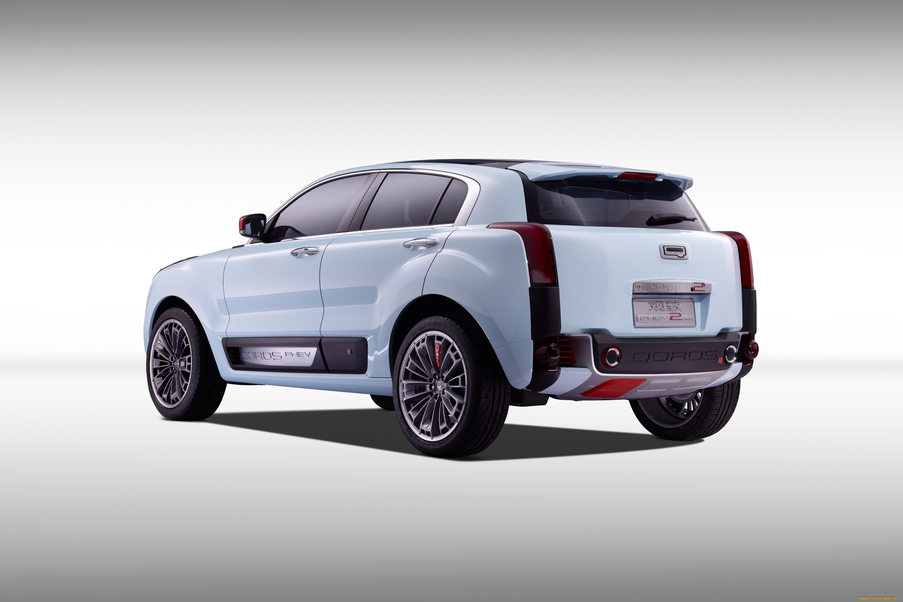 автомобили, qoros, phev, 2, suv, 2015г, concept