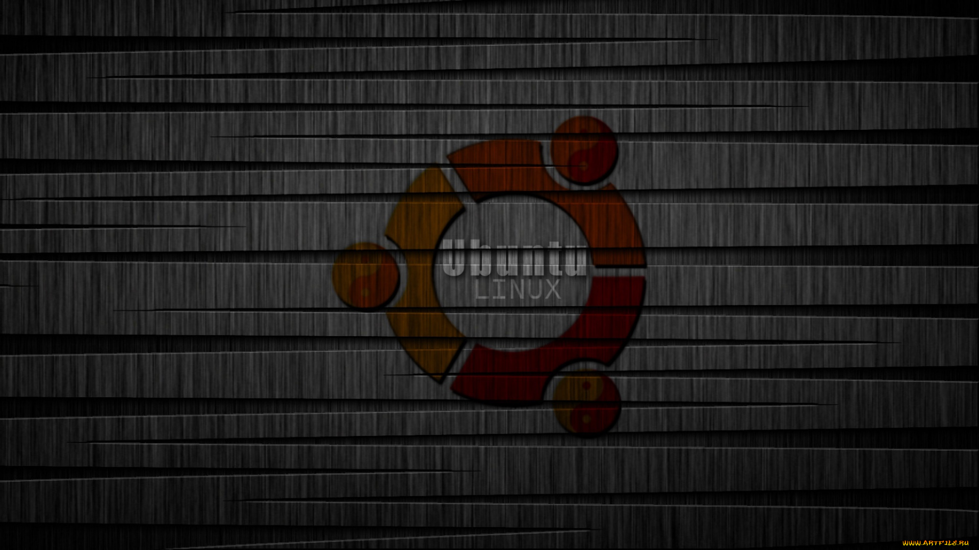 компьютеры, ubuntu, linux, логотип, фон