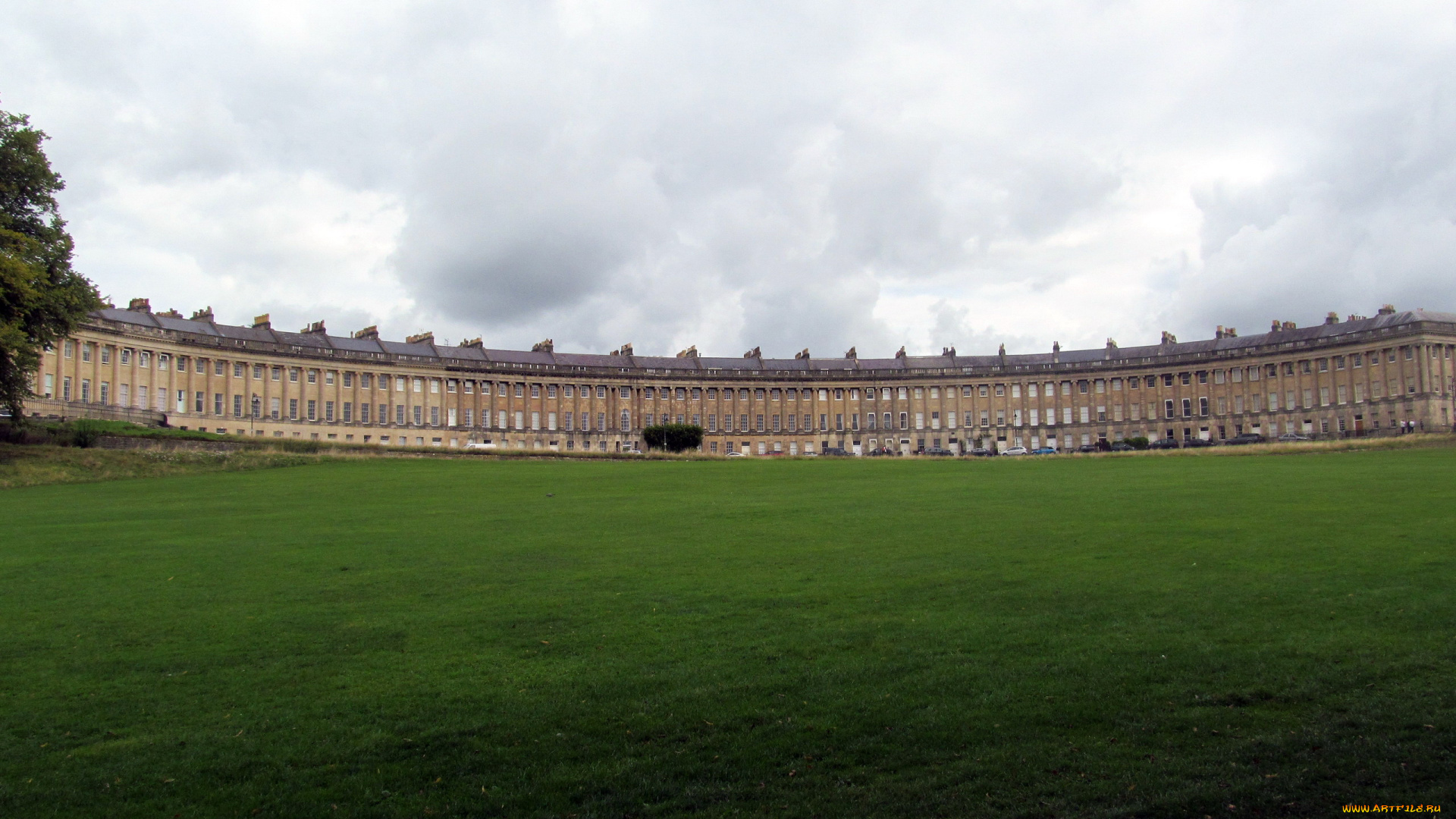 royal, crescent, bath, somerset, uk, города, бат, , великобритания, royal, crescent