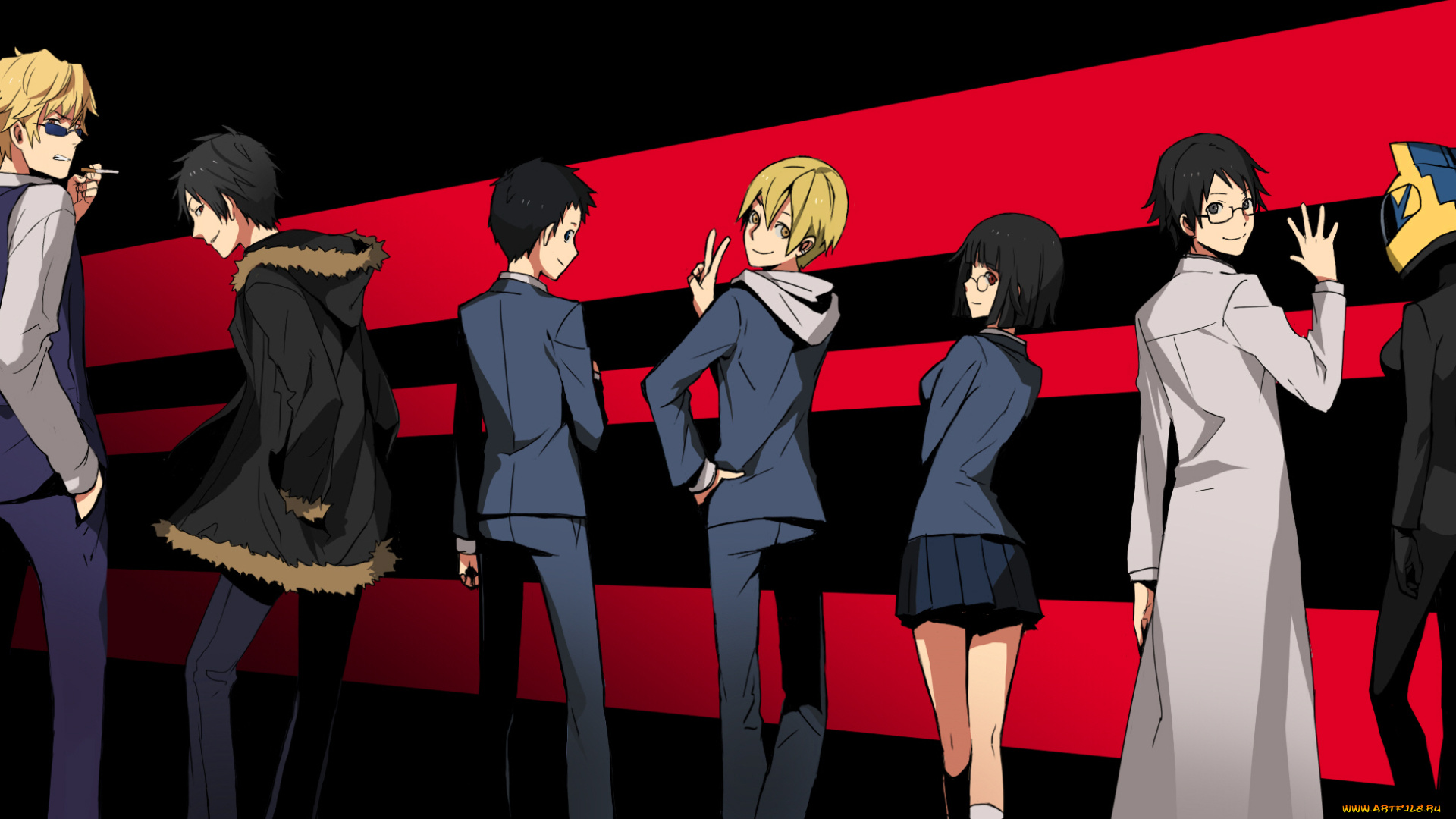 аниме, durarara, дюрарара