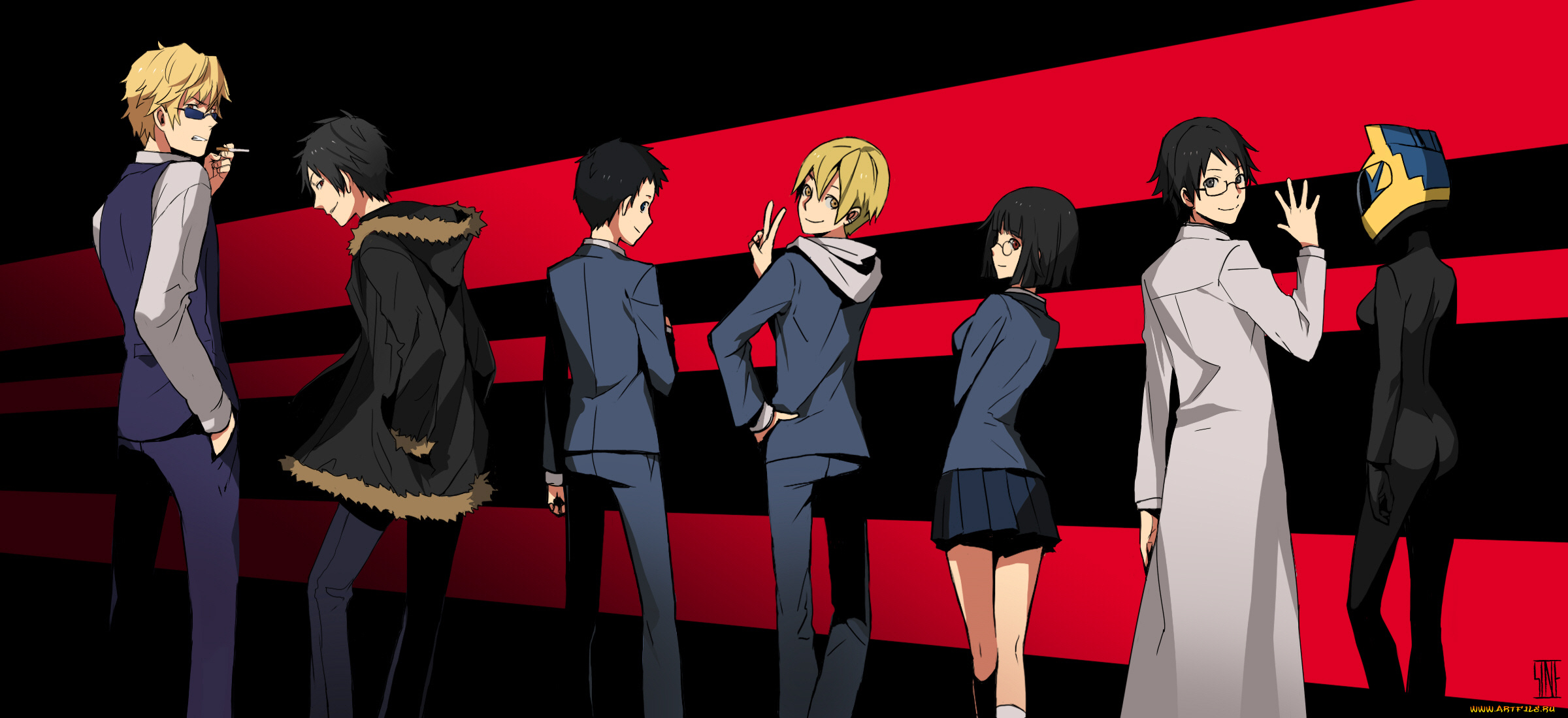 аниме, durarara, дюрарара