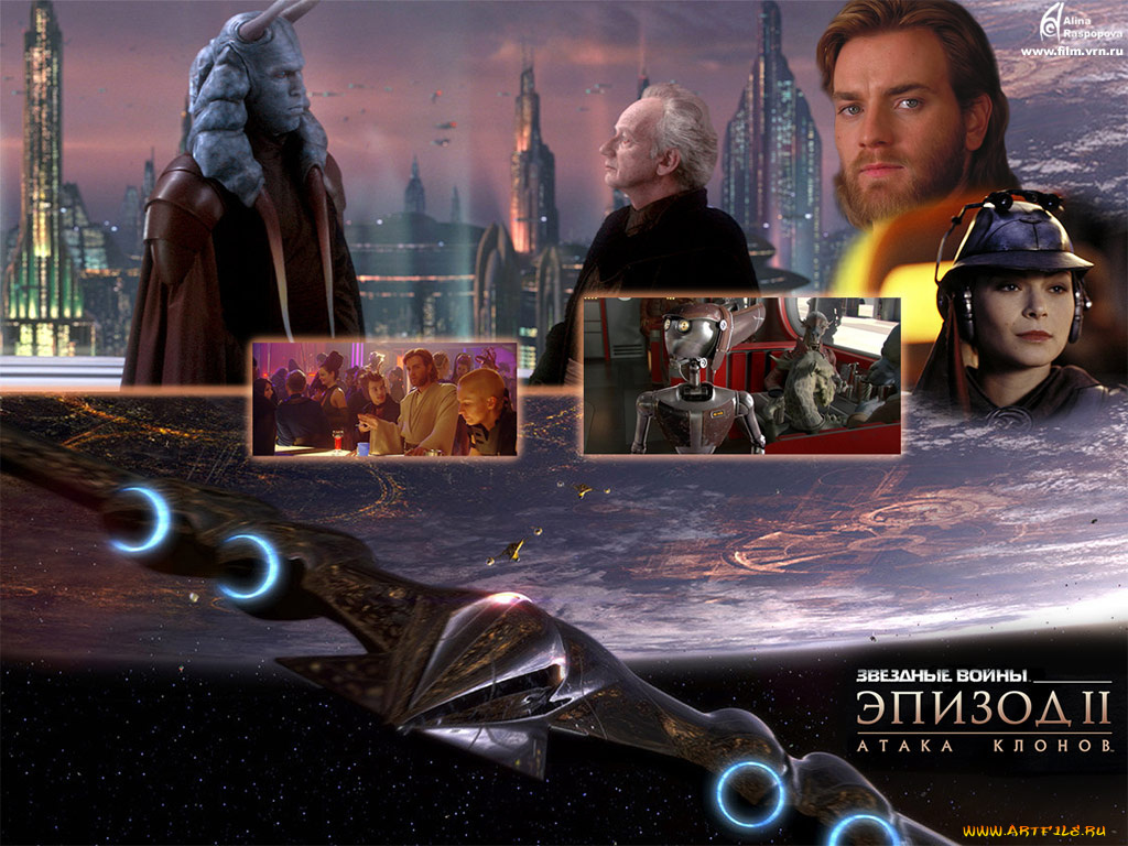 звездные, войны, ii, атака, клонов, кино, фильмы, star, wars, episode, attack, of, the, clones