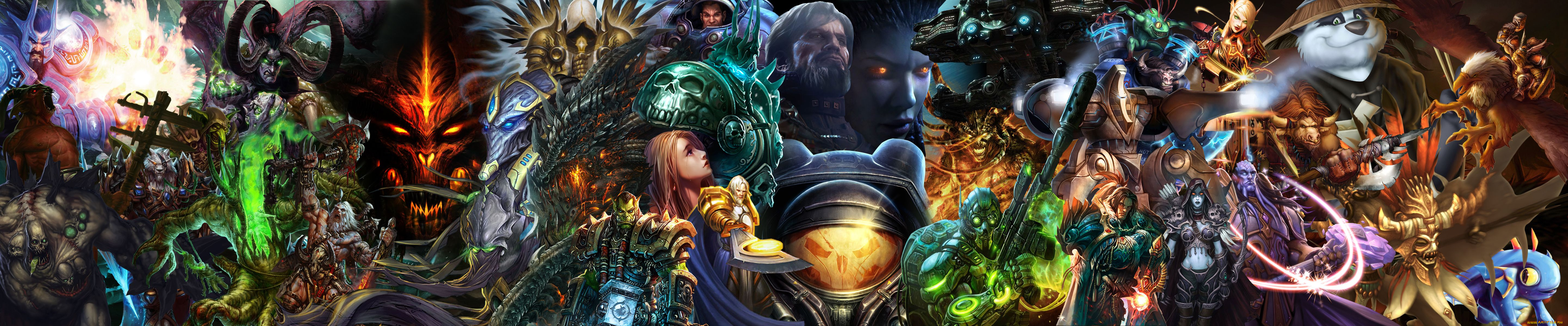 blizzard, games, видео, игры, ~~~другое~~~, персонажи, starcraft, warcraft, diablo