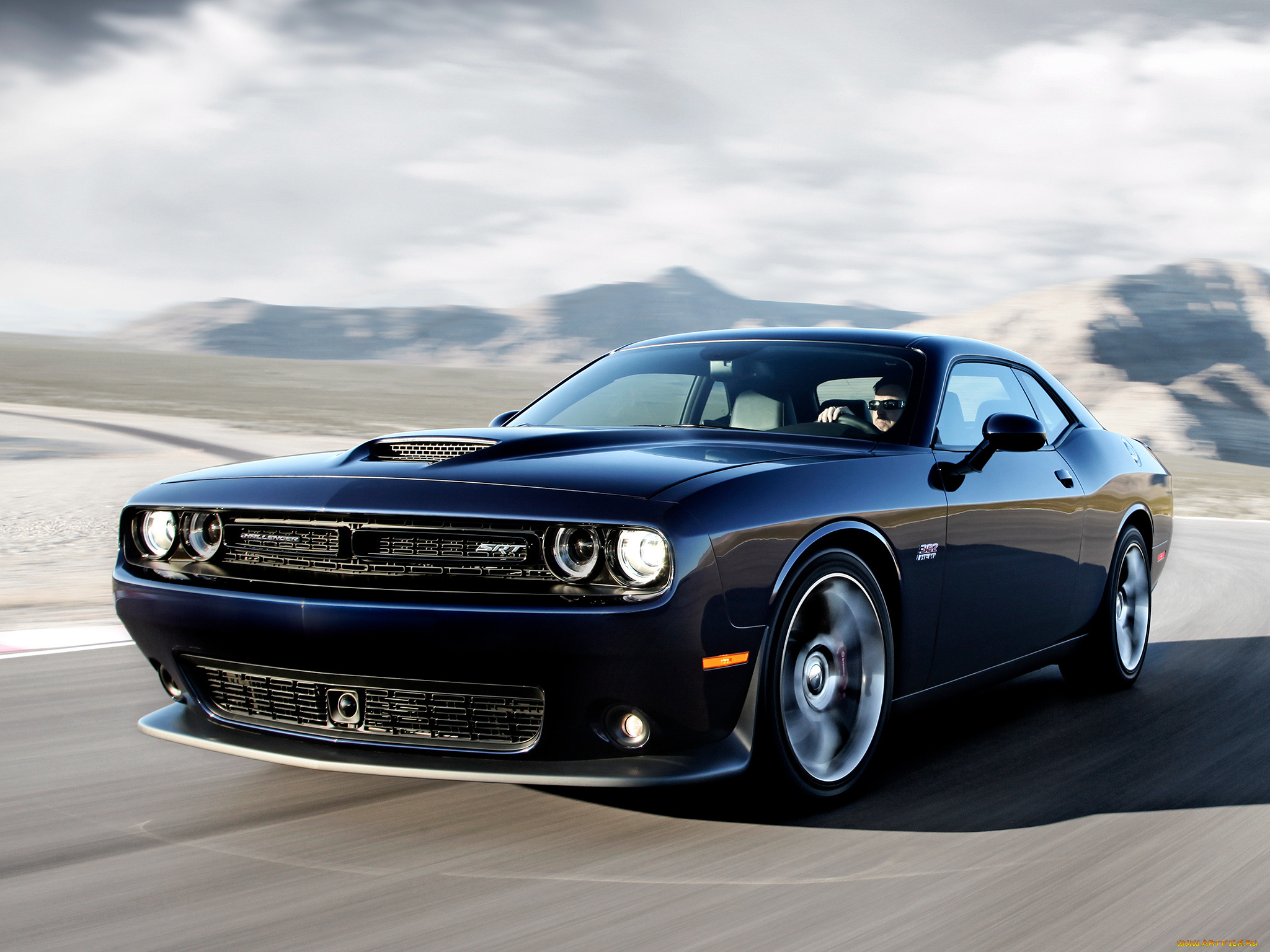 автомобили, dodge, темный, lc, 2015г, srt, challenger