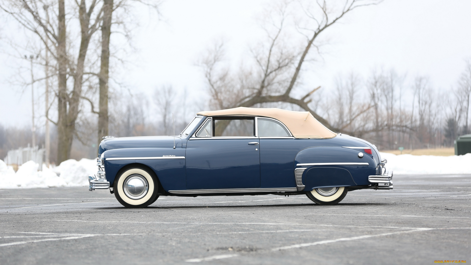 автомобили, plymouth, deluxe, special, 1949г, p18c, convertible