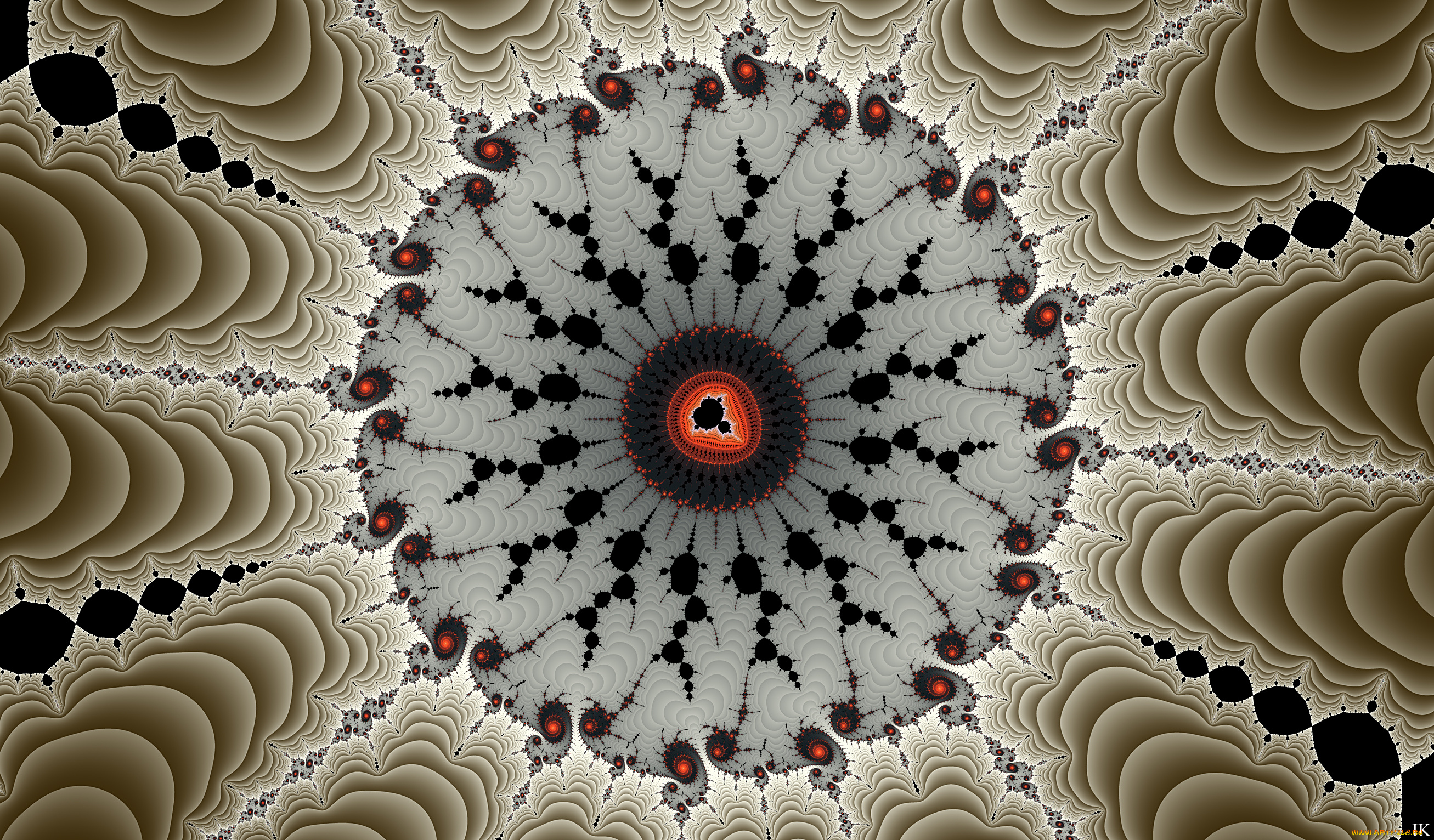 3д, графика, фракталы, , fractal, узор, фон, цвета