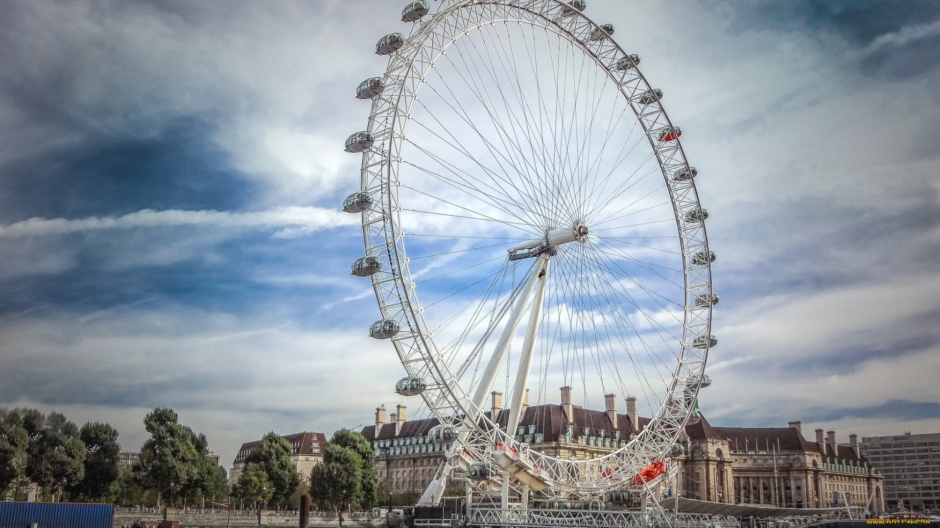 london, eye, города, лондон, , великобритания, простор