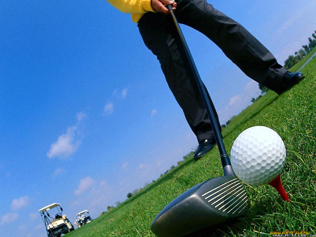 гольф, спорт