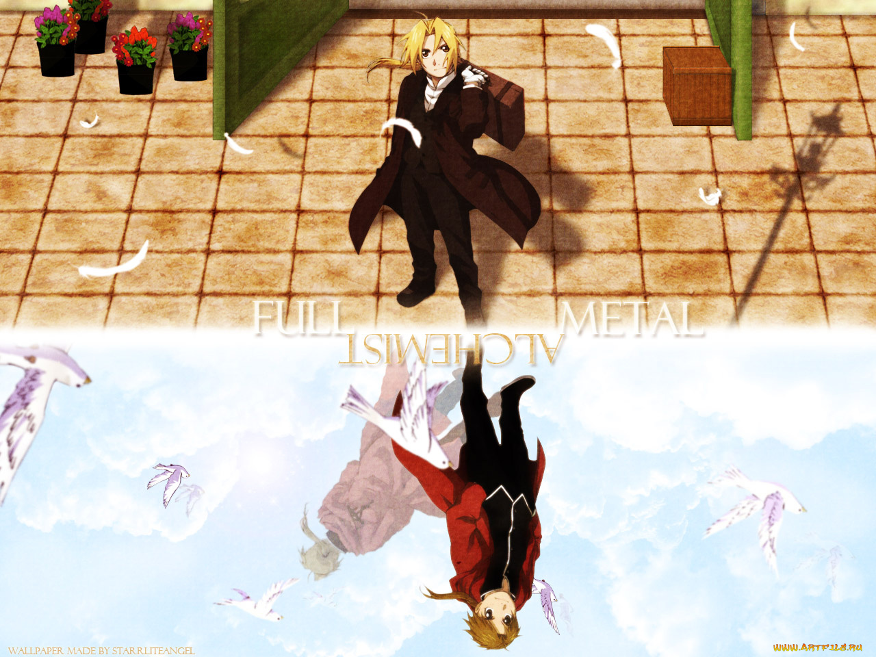 аниме, fullmetal, alchemist