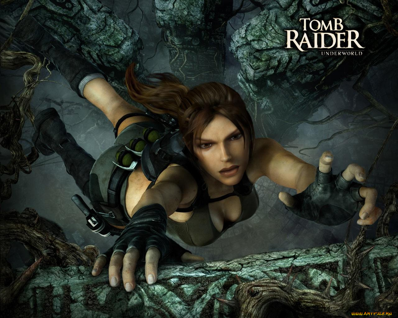 tomb, raider, underworld, видео, игры