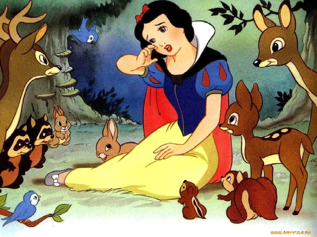 мультфильмы, snow, white, and, the, seven, dwarfs, disney, белоснежка