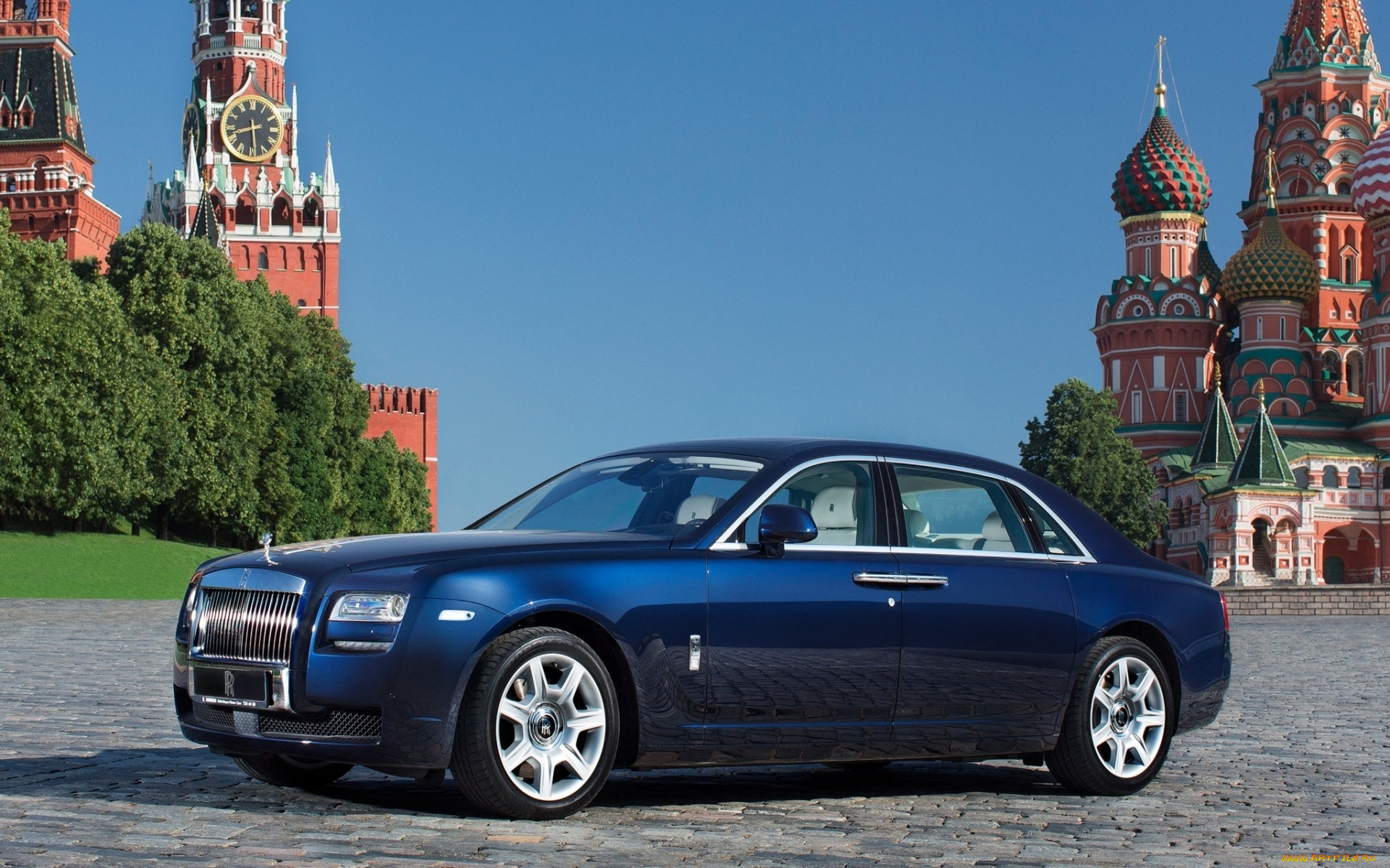 rolls, royce, ghost, автомобили, rolls-royce, москва, красная, площадь