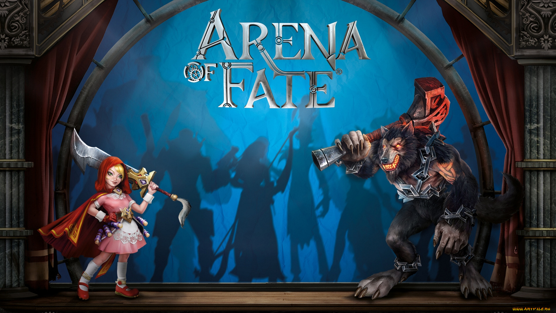 arena, of, fate, видео, игры, девочка, тени, оборотень