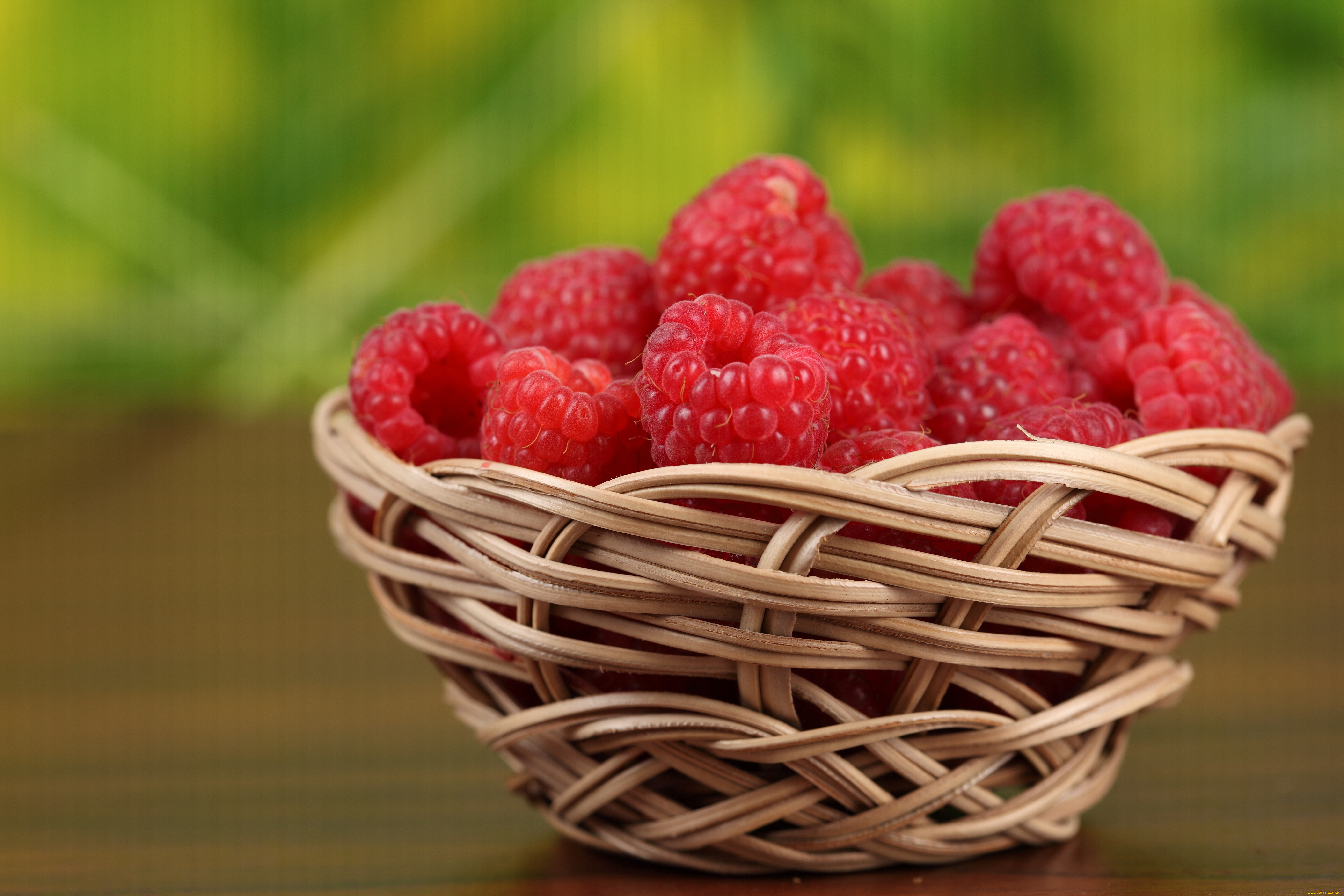 еда, малина, basket, raspberries, berries, ягоды, корзинка