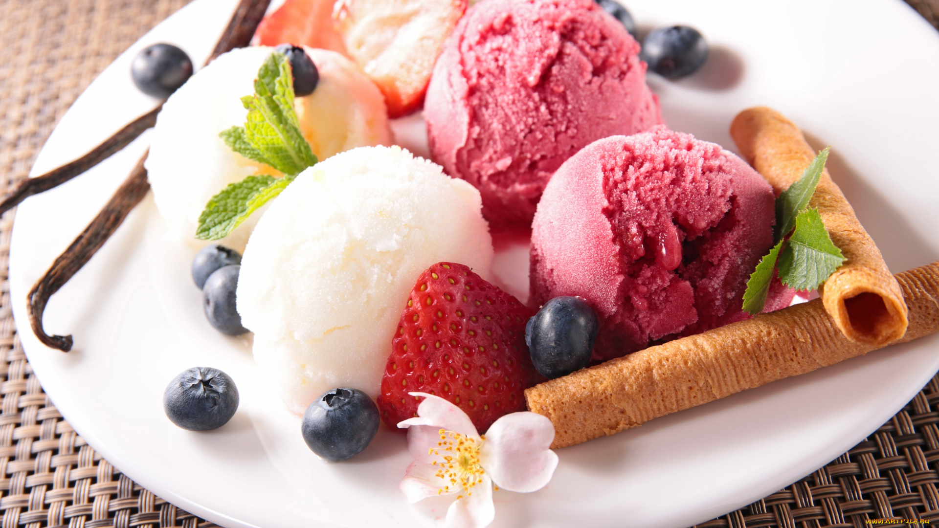 еда, мороженое, , десерты, ice, cream, sweet, dessert, fresh, berries, десерт, сладкое, ягоды