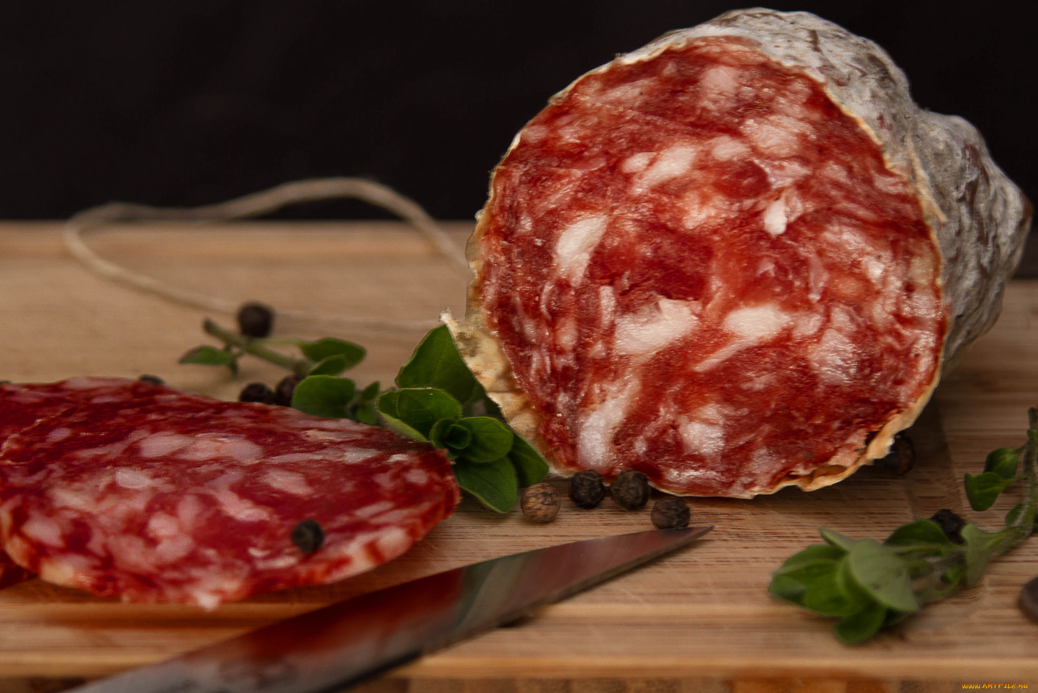 salami, еда, колбасные, изделия, колбаска