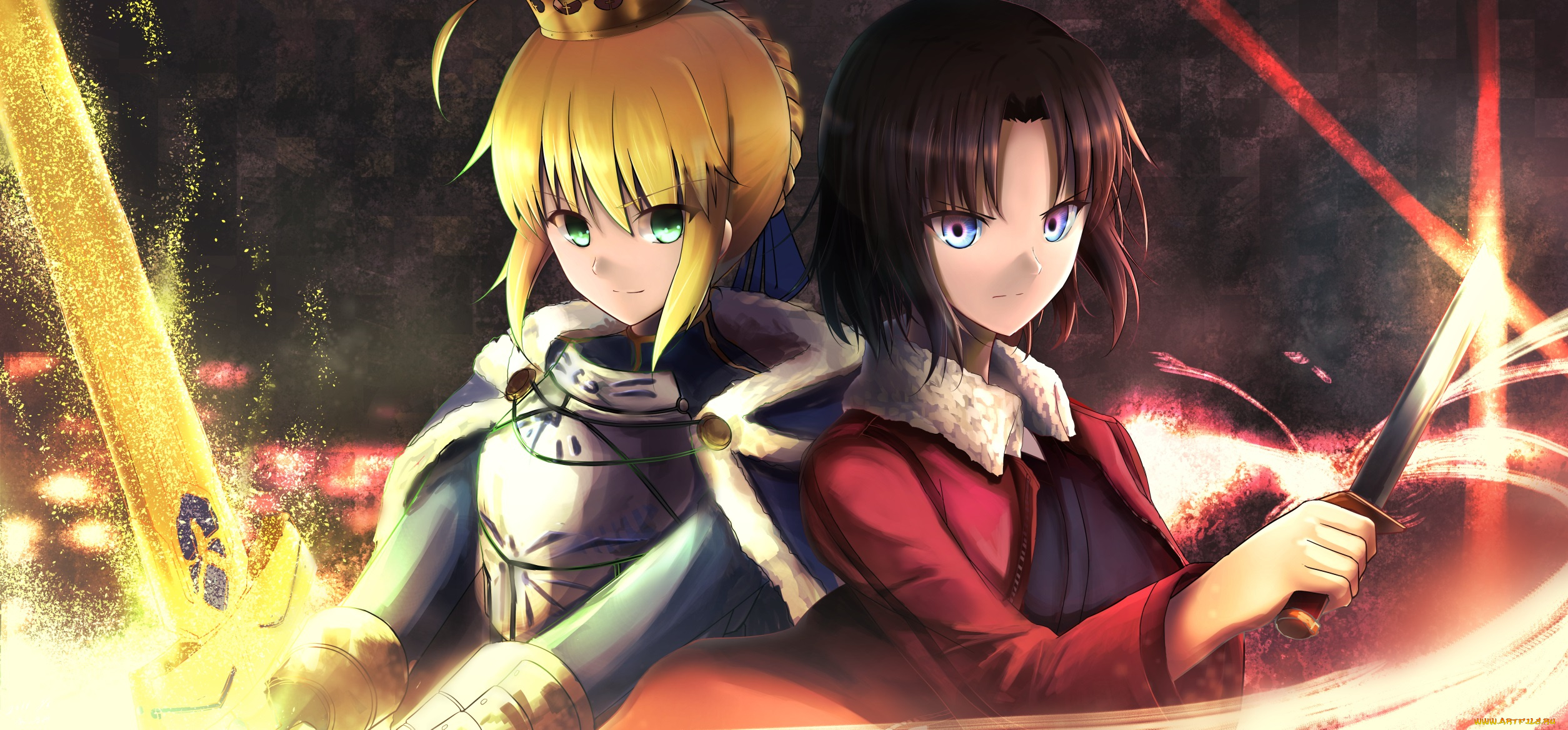 аниме, fate, stay, night, grand, order