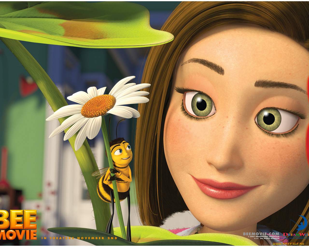 мультфильмы, bee, movie