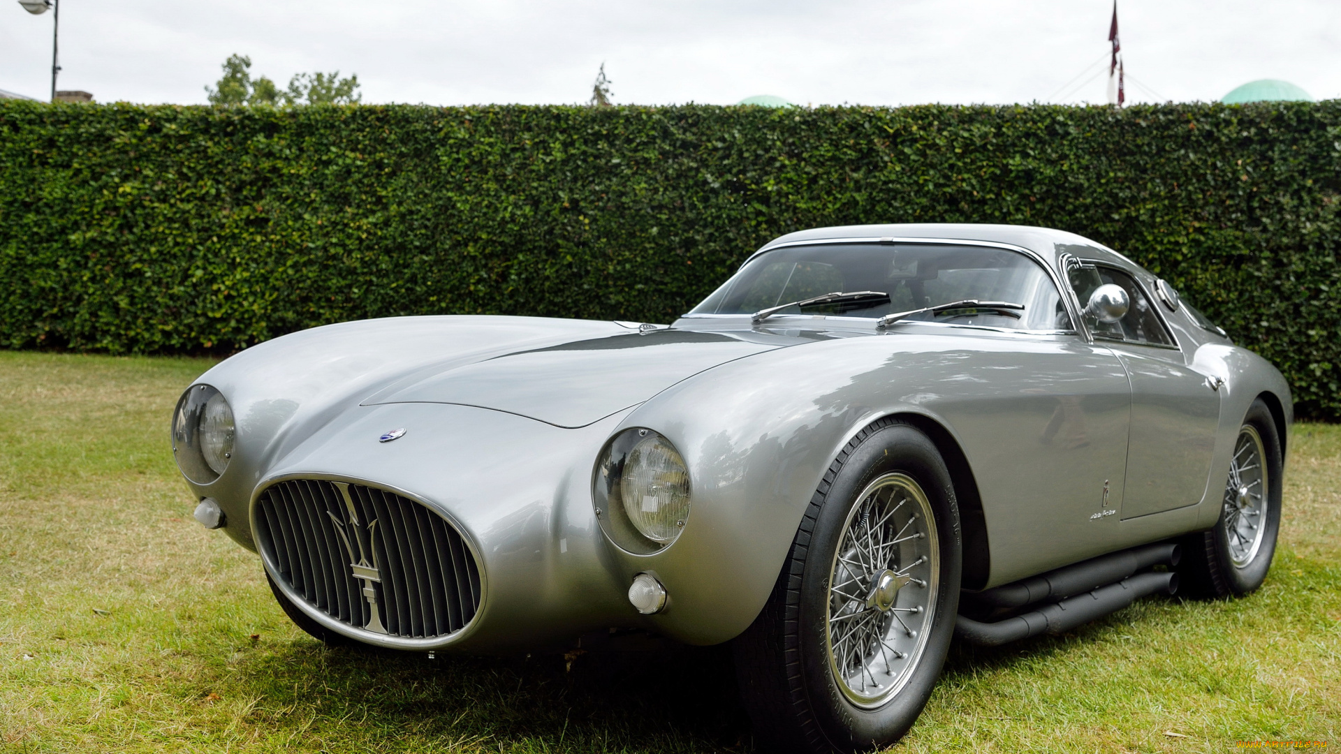 1953, maserati, a6, gcs, berlinetta, автомобили, maserati, ретро, серебристый, металлик, berlinetta