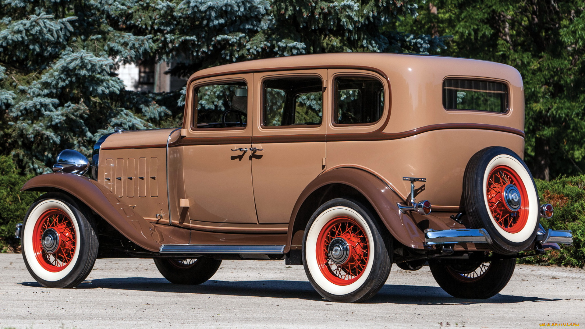 автомобили, классика, коричневый, 1932г, 32-57s, sedan, series, 50, special, buick