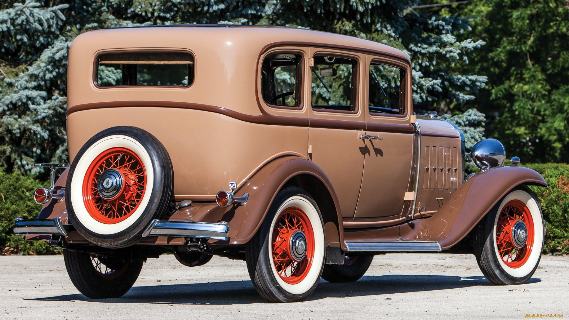 автомобили, классика, коричневый, 1932г, 32-57s, sedan, special, series, 50, buick