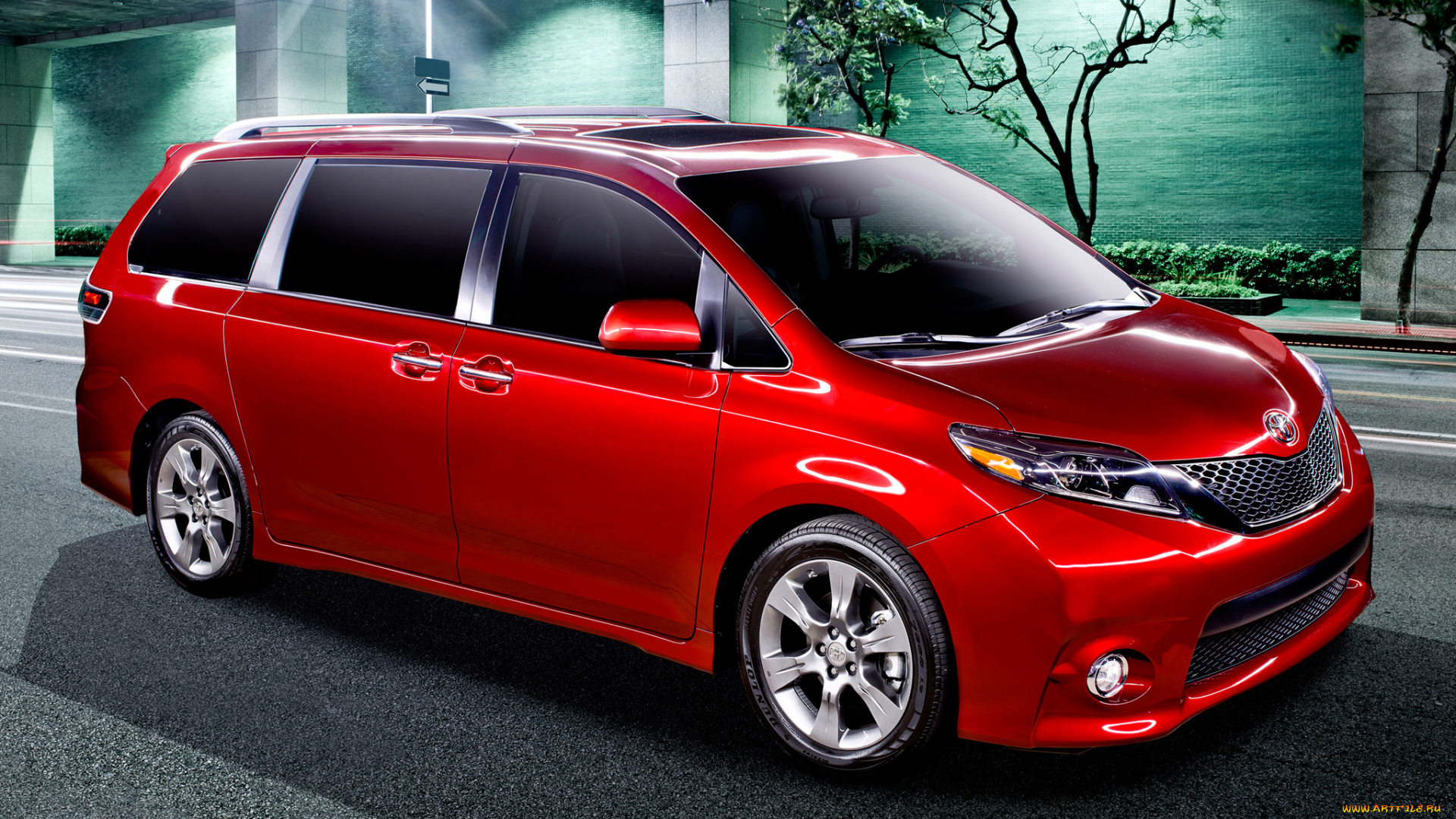 автомобили, toyota, se, sienna, 2015г