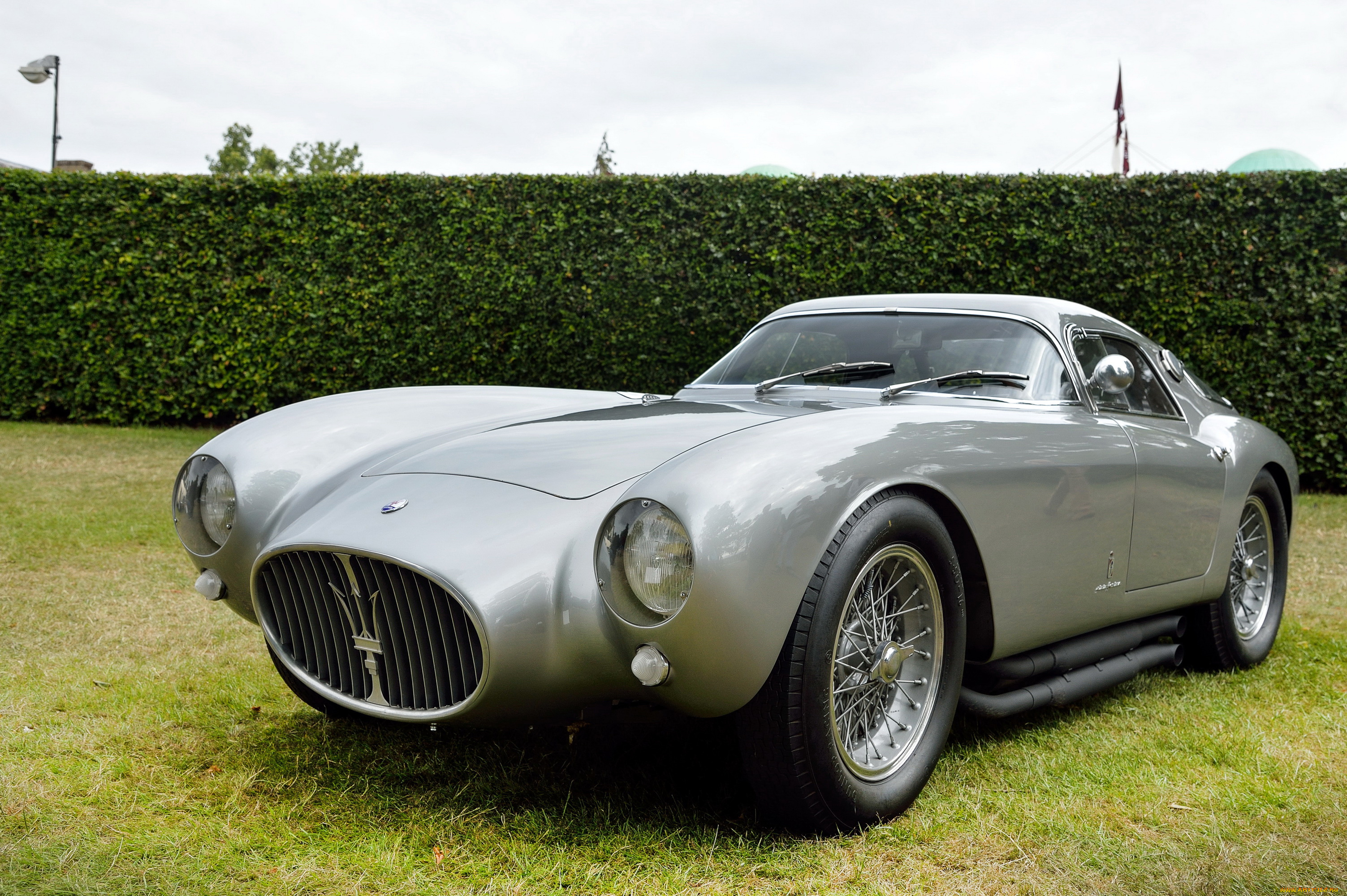 1953, maserati, a6, gcs, berlinetta, автомобили, maserati, ретро, серебристый, металлик, berlinetta