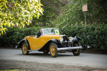 обоя bugatti type 44,  1927, автомобили, классика, автопробег, выставка, автошоу