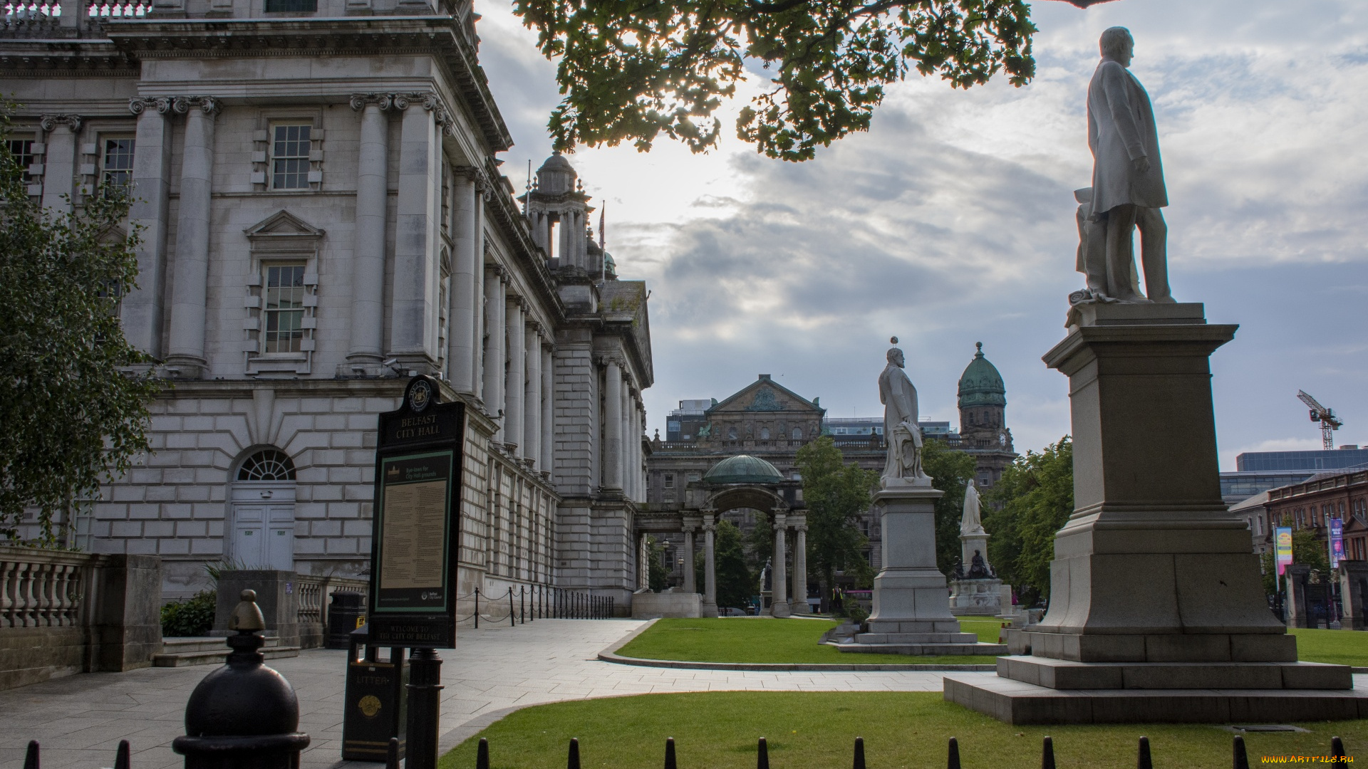 belfast, ireland, city, hall, города, -, столицы, государств, city, hall