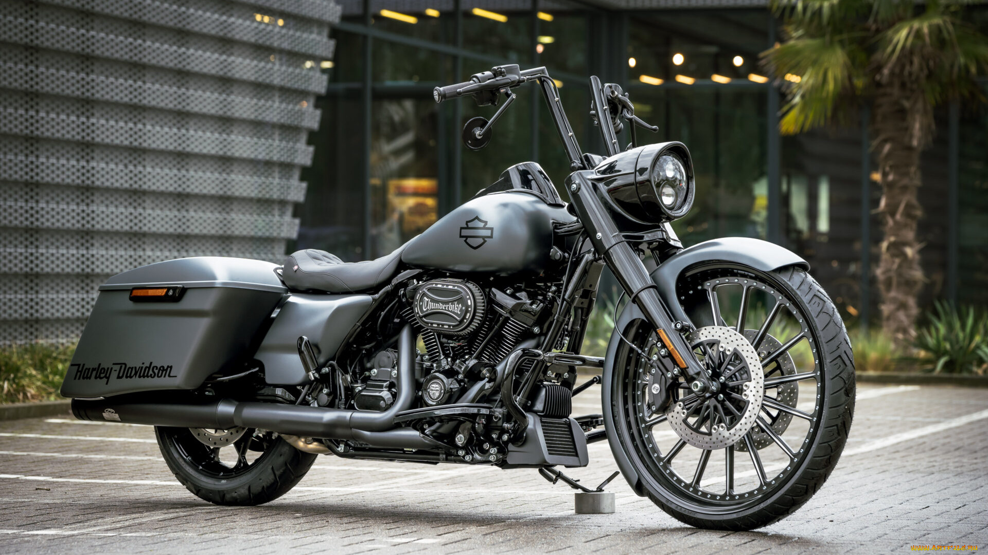 мотоциклы, harley-davidson, road, king, special, phantom, customized, custombikes