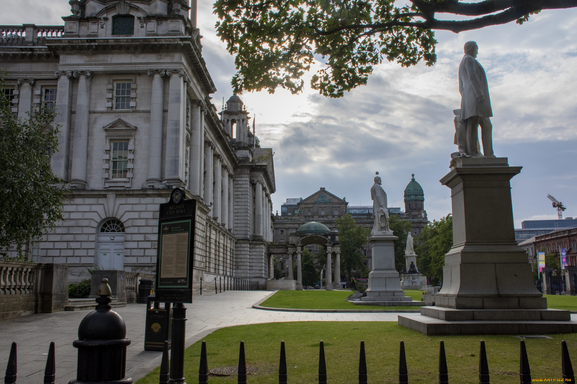 belfast, ireland, city, hall, города, -, столицы, государств, city, hall