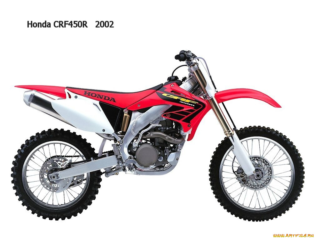 honda, crf450r, 2002, мотоциклы