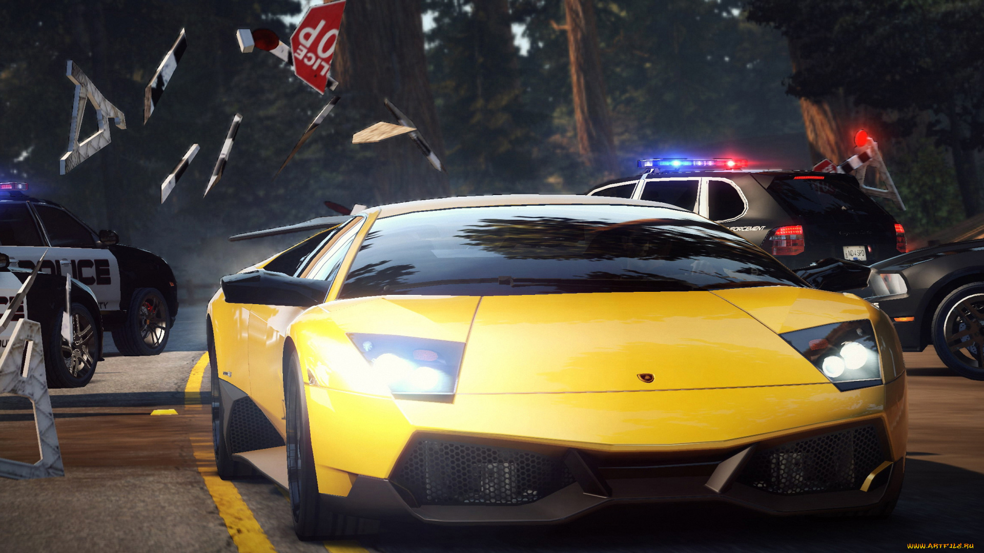 need, for, speed, hot, pursuit, concept, art, видео, игры