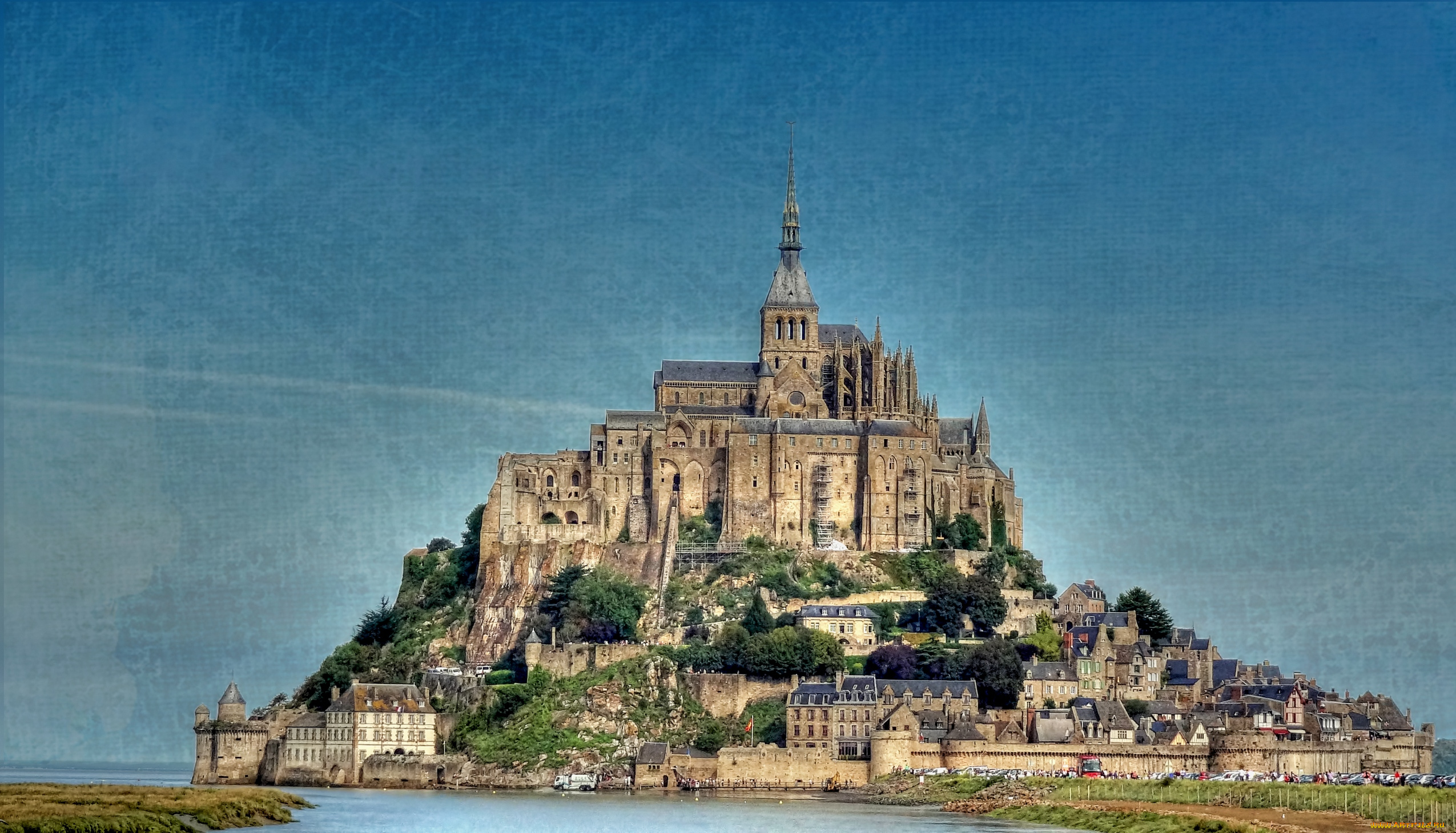 Mont Saint Michel Abbey, France без смс