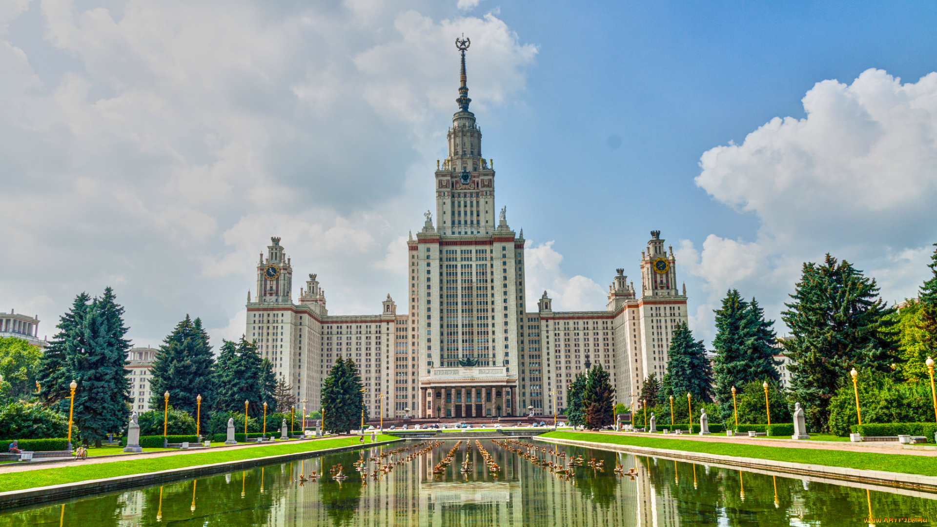 universidade, de, moscou, города, москва, , россия, университет